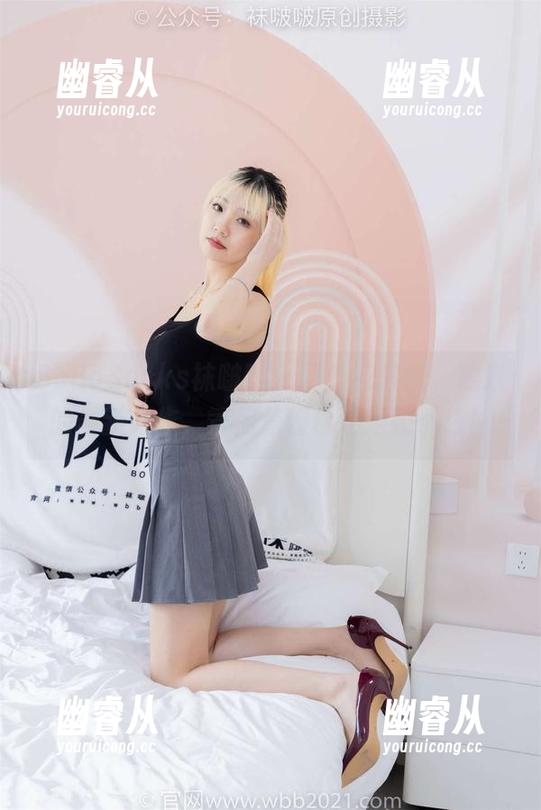 BoBoSocks袜啵啵 - 黑丝花絮版，糯米的最新力作，管你是墨色还是奶茶色！