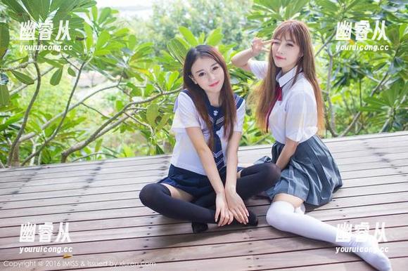 IMiss爱蜜社 - 短裙少女芝芝Booty，图集里藏了好多不为人知的细节