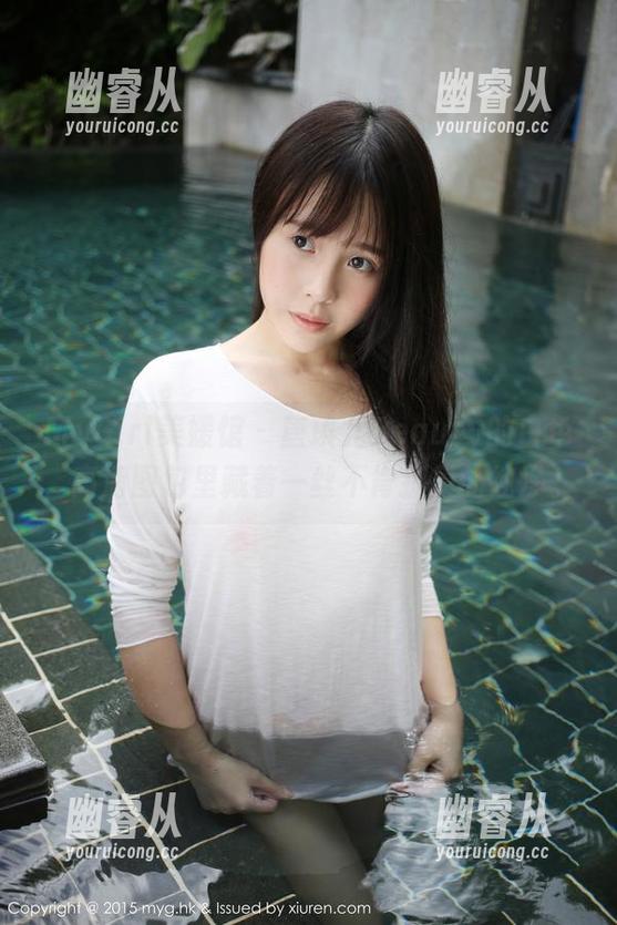 MyGirl美媛馆 - 唐琪儿Beauty的白色，高清图包里藏着一丝不肯捉摸的纯净。