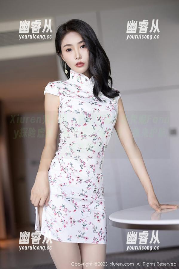 Xiuren秀人网 - 白裙宇宙中陈梵妮Fanny探险虚拟，换个无圣光方式，我来护航这美图呀！