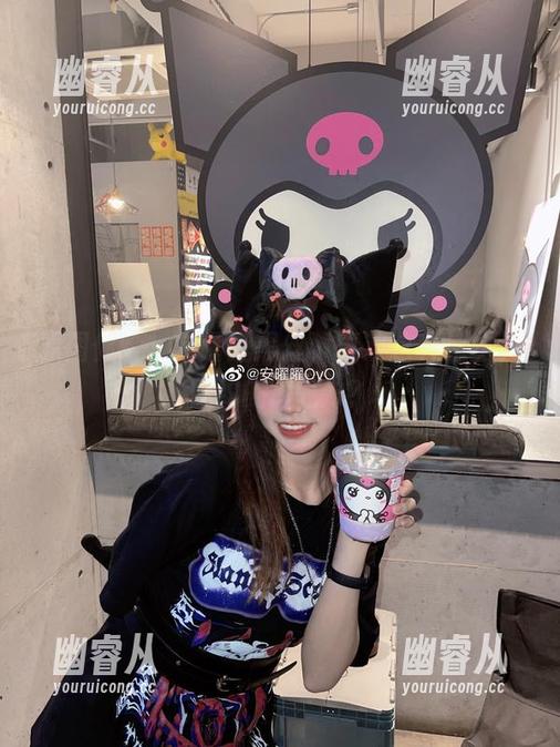 原图体验，安曜曜黑丝，喜欢这种感觉，隐约的...魅力？