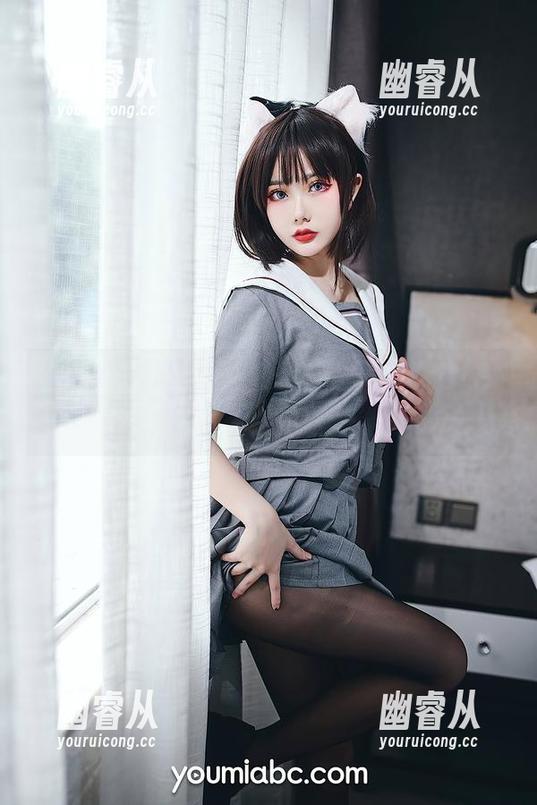 尤蜜荟 - 原图直击：合法萝莉的婚纱，外表娇弱，内心火辣