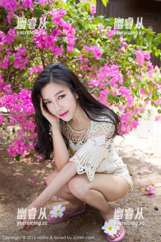 魅妍社 - 赵欢颜Jessica的旗袍秀：让无圣光跟随美图的优雅舞动